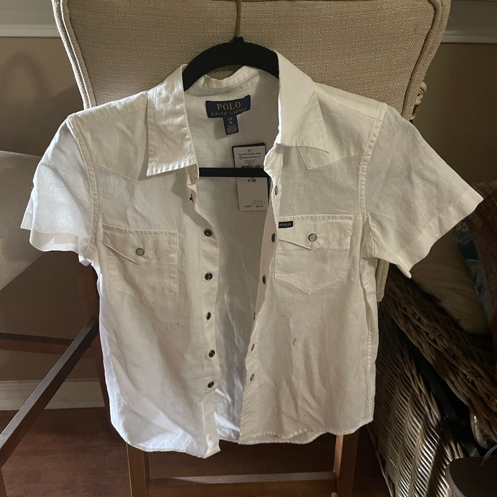 Boys Ralph Lauren polo button up